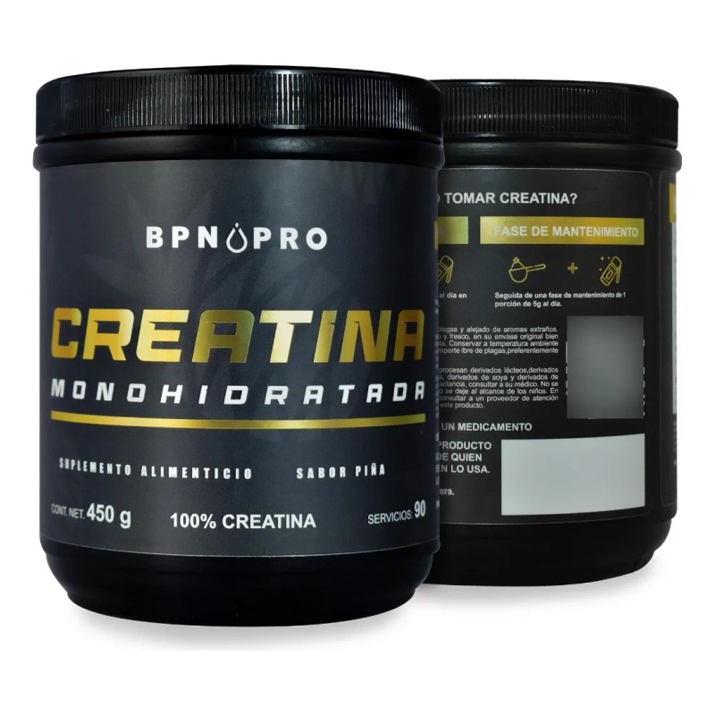 Creatina Monohidratada Alta Pureza En Polvo Sabor