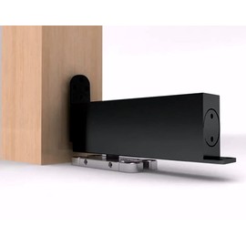 NHN Model: PDC103W-S Matte Black - Hydraulic Self Closing Concealed Door Closer for Wooden & Steel Doors (Hold Open/Max. Door Width 37 3/8 in.)