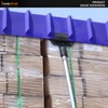 Iweshal 8ft V Shaped Board Corner Protector, with Adjustable Extension