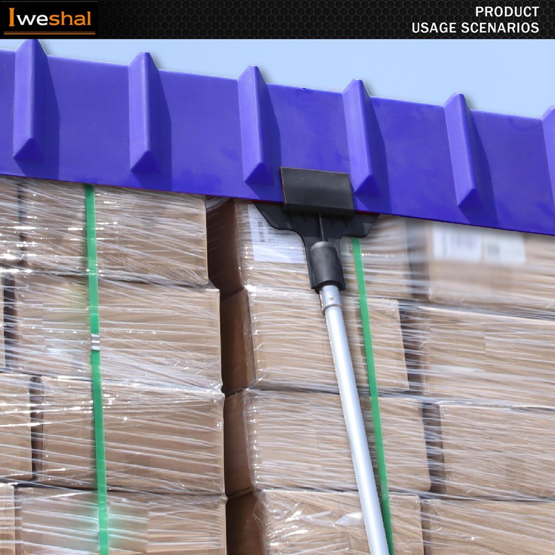 Iweshal 8ft V Shaped Board Corner Protector, with Adjustable Extension