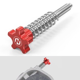 NICECNC Red Idle Adjustment Screw Compatible with Gas Gas EC250 300 EX300 2021-2023 Compatible with Husqvarna TE150i 2020-2023 TE i 250 300 2018-2023 See Fitment