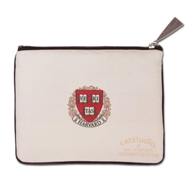 catstudio Harvard University Collegiate Zipper Pouch Purse | Holds Your Phone, Coins, Makeup, Dog Treats, & Tech Tools