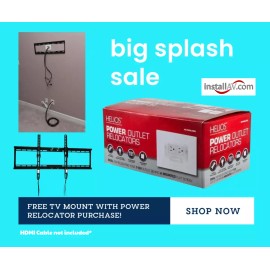 Helios AS-PWRLODBL Double-Outlet Power Relocation Kit