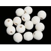 Wooden Beads 20 mm Beehive Striped Shape Natural Wooden Balls