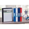 Elba A4 4 O-Ring Binder, 25mm capacity, 30mm spine, Presentation