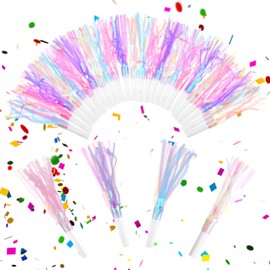 24Pcs Party Blowers for Adults,Birthday Blowers Party Horns Noise Makers Colorful Tassels Blow Horn Weddings,Graduation,Sporting Noise Makers Supplies