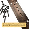 1-1/2" x 72" Continuous Piano Hinge - Heavy Duty .060"