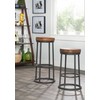 Derrick Bar Stool in Natural Wood