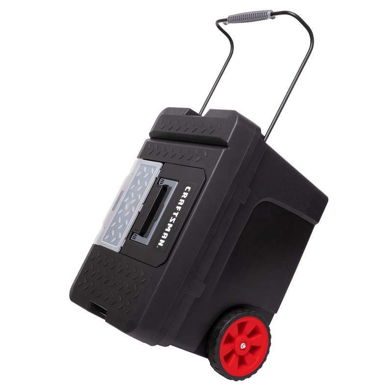 CRAFTSMAN Rolling Tool Box with Wheels, Includes Organizers and Trays,