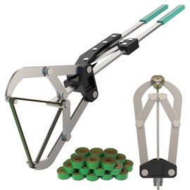 Stainless Steel Large Bander and 24pcs Bands, Cattle Banding Tools, Bull Banding Tool Kits, Large Expander Pliers for Big Livestock - Cattle, Sheep, Goat, Calves, etc (Extra Large)