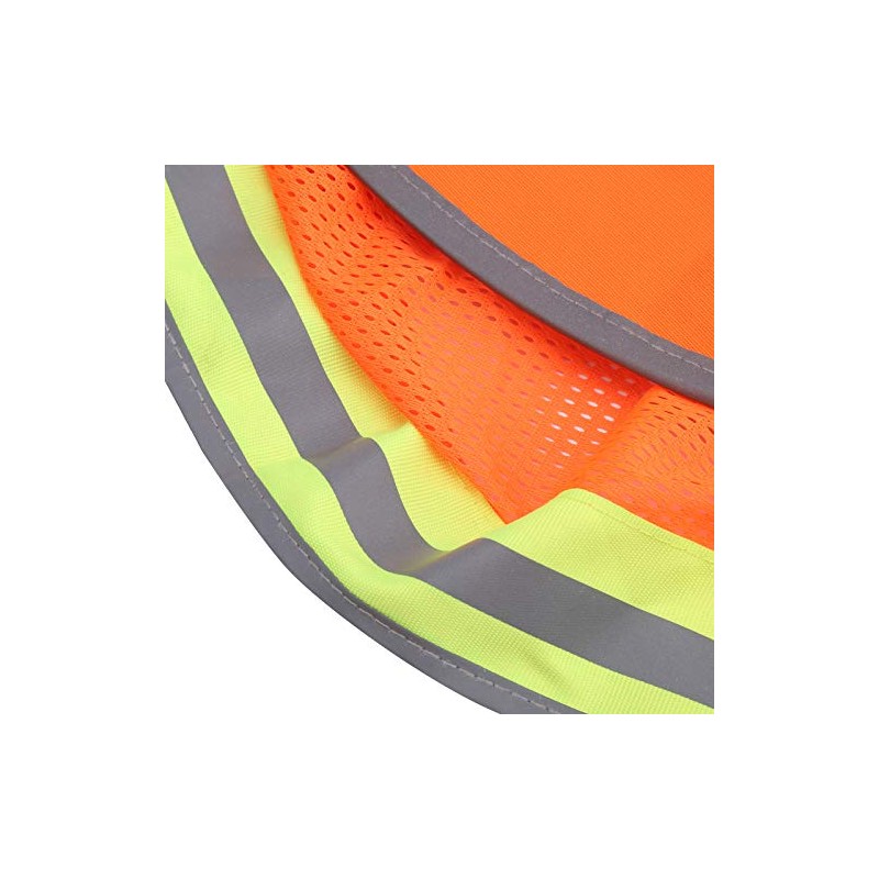 Breathable Hard Hat Sun Shield Reflective Stripe Summer Neck Shade
