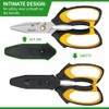 stedi 9-inch Professional Scissor Heavy Duty, Cardboard and Carpet Shears,