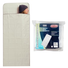 IMPASSE 4-Layer Emergency Sleeping Bag – 39"x87" – Reflective, Lightweight & Compact Thermal Survival Blanket for Camping, Hiking, Outdoors