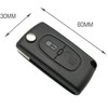 Kesiku Citroen CE0523 Key Shell Case for Citroen C2 C3