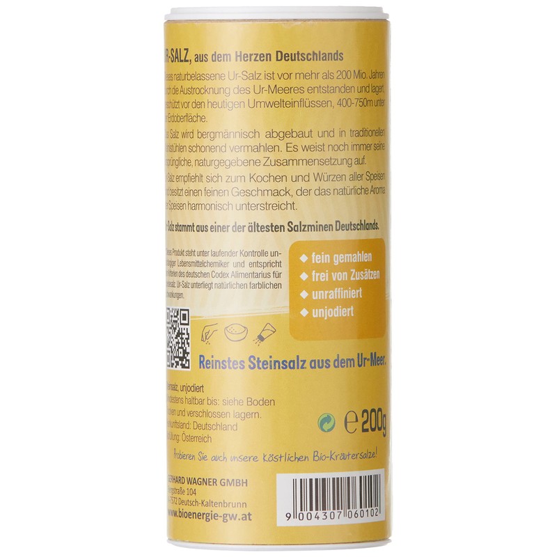 Bioenergie Ur Salt Shaker 200 g