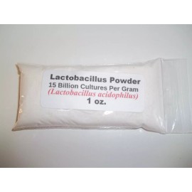 Unbranded 1 oz. Lactobacillus Acidophilus Probiotic Powder 15 Billion Cultures Per Gram