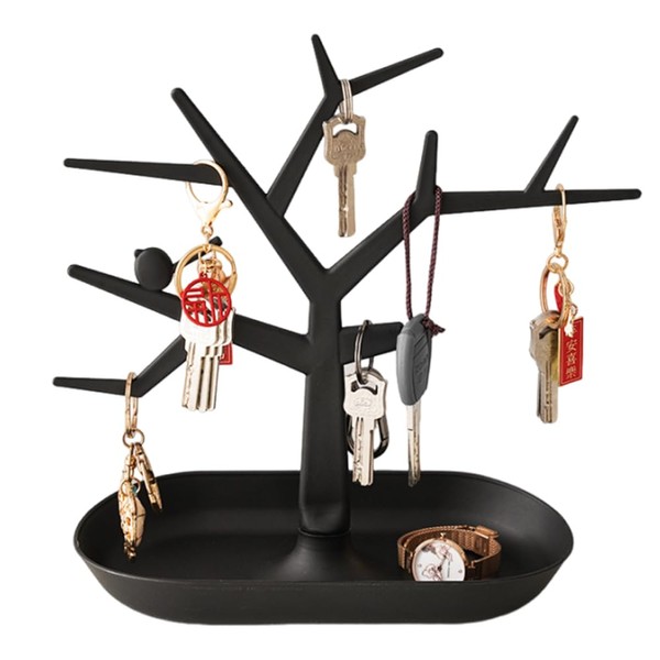 OULIGET Tabletop Key Holder Stand Tree Key Rack,Stand Jewelry Display