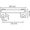 Hörmann 3013880 Inner Handle for Industrial Sectional Door