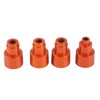 4pcs CNC Front &amp; Rear Fork Wheel Frame Slider Crash