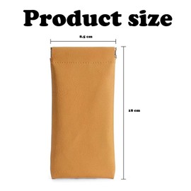 JNGTKL Soft Glasses Case, 4 Pcs Stylish And Sophisticated Sunglasses Case, Unique Sunglasses Case Women, Suitable For Protective Glasses, Portability, Classification Storage