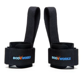 Bodyworks Lifting Straps Pair I Comfort Power Straps I Traininga Lifting Straps Padded I Bodybuilding I Strength Sports