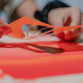 Sculpd Kids Painting Kit, Paint Craft Set for Kids Age 7+, Includes 5 Color Paint Set, Paintbrushes, Magnetic Picture Frame, 2 Canvases, Paint Palette, Additional Art Supplies and Free Guidebook