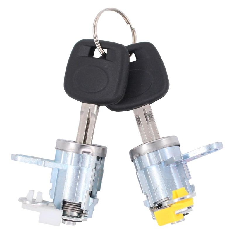 MOTOKU Ignition Switch and Door Lock Cylinder Key Kit for