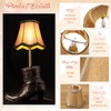 Riakrum 10 Pcs Shades for Chandeliers European Small Lamp Shade
