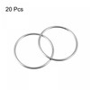 sourcing map 304 Stainless Steel Welded O Ring 30mm(1.18") Outer