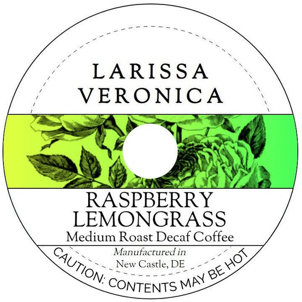 Raspberry Lemongrass Medium Roast Decaf Coffee (Single Serve K-Cup Pods)