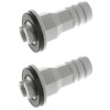 SEIWEI 2Pcs 15mm Air Conditioner Drain Hose Connector, Universal Drain