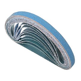 Sanding Belts MASO 20mm x 520mm 40 Grits Power Tool Sander Abrasive Sanding Belts Metal Grinding Sanding Belts for Power Tool Sander - Pack of 10pcs