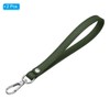 PATIKIL PU Leather Keychain, 2 Pack Key Holder Keyring Strap