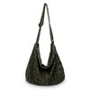 X SIM FITNESSX Leopard Shoulder Bag Shopper Shoulder Bag Macchiato