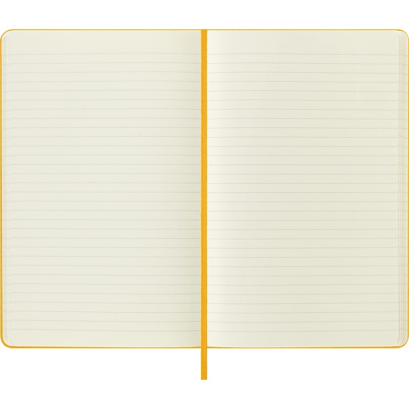 Moleskine Classic Ruled Notebook with Elastic Closure Silk Cover Large