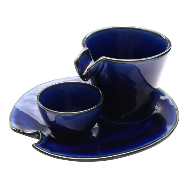 Utsuwa Roan 555-0002 Mino Ware Kaneko Kohei Cold Sake Set,