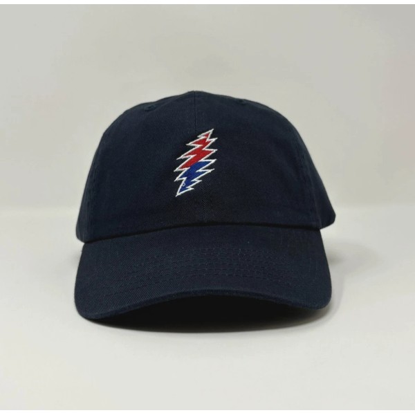 Valucap Grateful Dead Lightning Bolt Hat Baseball Dad Cap Unstructured