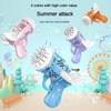 Bubble Machine Toy, Bubble Gun with 1 Bottle Bubble Solution,
