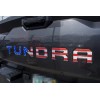 1900 Color Flag letters compatible with TOYOTA TUNDRA 2022 23