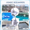 Float Valve,1/2" to 3/4" 1'' Water Level Control Float Valve,