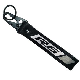 Grey Motorcycle Metal Key Holder Chain Tag With Stamp Logo Nylon Rope Compatible With Yamaha YZF R6 YZFR6 636