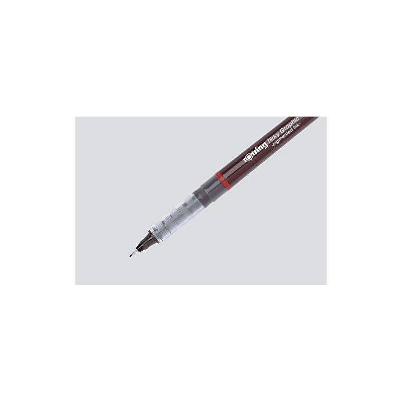 rOtring Tikky Graphic Fineliner Drawing Pen 0.4mm - Black Ink