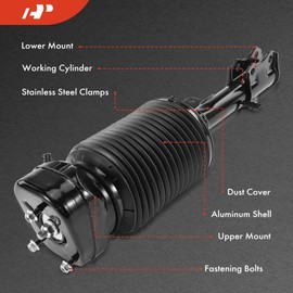 A-Premium Rear Left Air Suspension Shock Strut Compatible with Lexus LS430 2004 2005 2006 2007 2008 2009, Driver Side, Replace# 4809048030