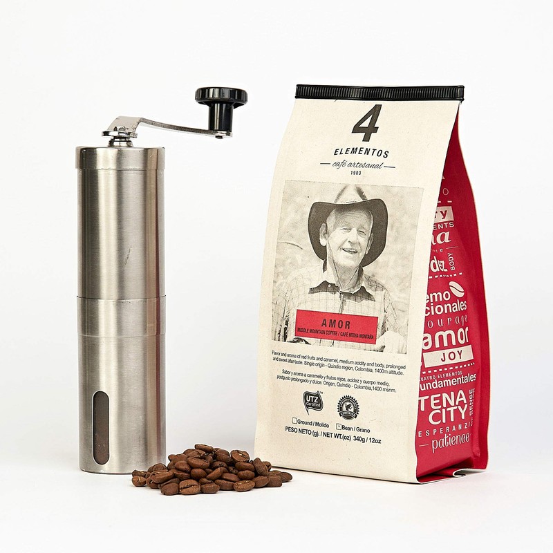 4 Elementos Amor Roasted Coffee Beans – 12oz Single-Origin Artisanal