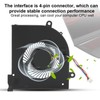 CPU Cooling Fan High Quality Fit for GS65 Stealth GS65VR