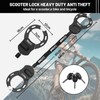 Scooter Locks Anti Theft,Bike Chain Lock with Key,Electric Scooter Lock