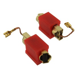 Paxanpax PLD894 Europart Washing Machine Motor Carbon Brush with Rubber Holder Fits Miele, Pack of 2