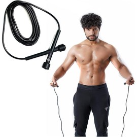 Sportisimo - Cuerda para saltar - 3 m ajustable - PVC premium con manijas cómodas y giro rápido - Ideal para cardio, pérdida de peso y entrenamiento f
