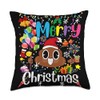 Merry Christmas Poop Xmas Celebration Throw Pillow