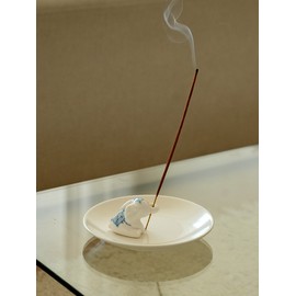 [SET] Ceramic Elephant Incense Holder + Incense Stick 15g Pick 1 / [SET] 세라믹 코끼리 인센스 홀더 + 인센스 스틱 15g 택 1